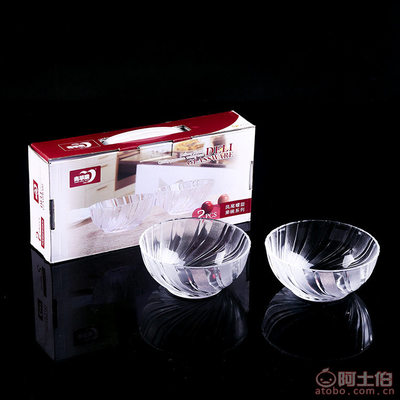 【青蘋果廠家直銷2016年新款鳳尾螺旋果碗2件套玻璃碗水果碗點(diǎn)心碗W7023-5/L2】義烏市聰杰日用品廠 - 產(chǎn)品庫(kù)